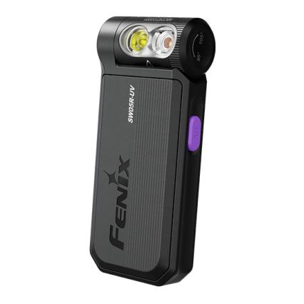 Fenix SW05RUVBLC - LED Dimming επαναφορτιζόμενος φακός LED/USB IPX6 150 lm 49 h μαύρο