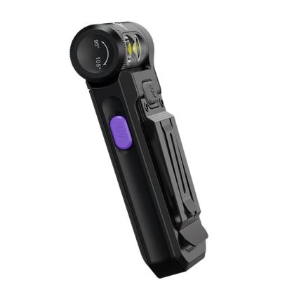 Fenix SW05RUVBLC - LED Dimming επαναφορτιζόμενος φακός LED/USB IPX6 150 lm 49 h μαύρο