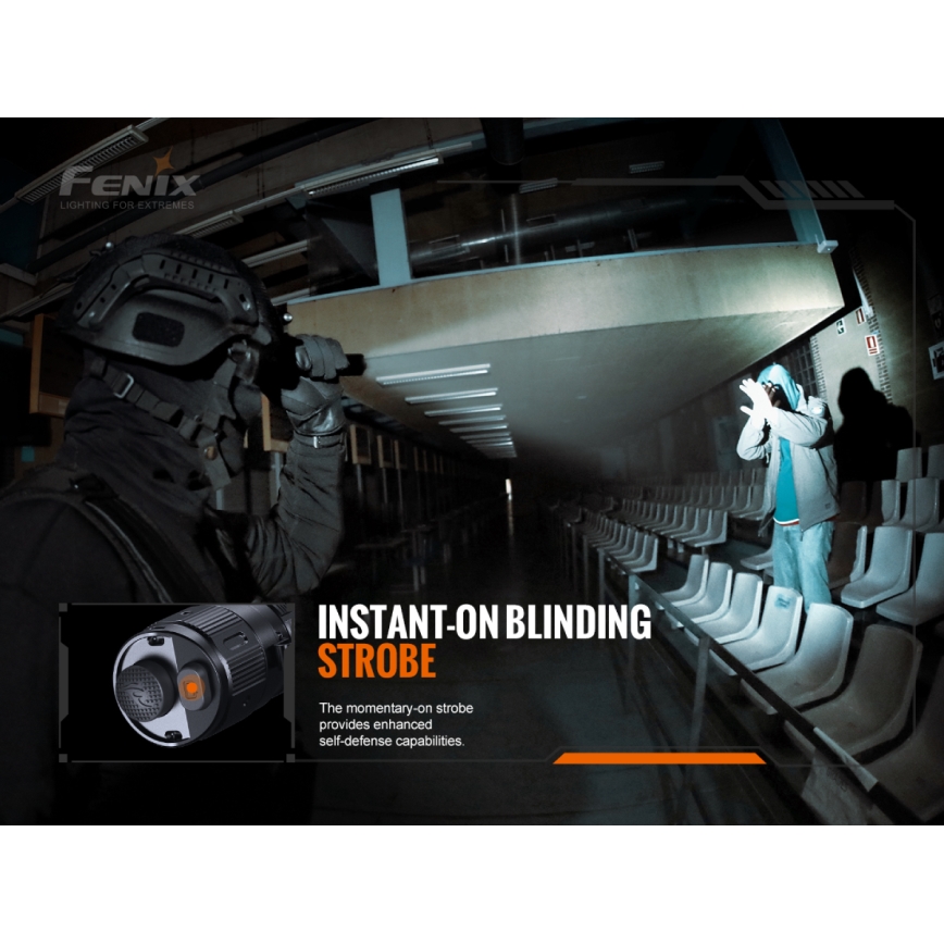 Fenix TK20RV20 - LED Επαναφορτιζόμενος φακός LED / USB IP68 3000 lm 48 ώρες