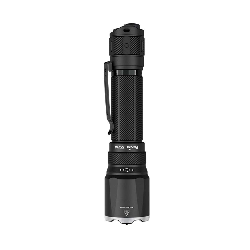 Fenix TK21RBLK - Ρυθμιζόμενος επαναφορτιζόμενος φακός LED/USB 6000 mAh IP68 3600 lm 72,5 h μαύρος