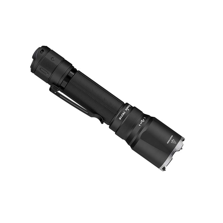 Fenix TK21RBLK - Ρυθμιζόμενος επαναφορτιζόμενος φακός LED/USB 6000 mAh IP68 3600 lm 72,5 h μαύρος