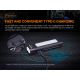 Fenix WT16R - Επαναφορτιζόμενος φακός LED 2xLED / USB IP66 300 lm 30 ώρες