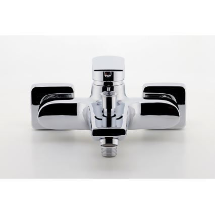 FERRO - Μπαταρία μπανιέρας ALGEO SQUARE, γυαλιστερό χρώμιο