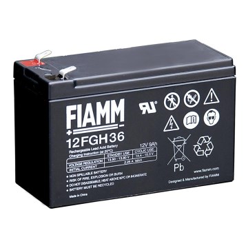 Fiamm 12FGH36 - Μπαταρία μολύβδου-οξέος 12V/9Ah/faston 6,3mm