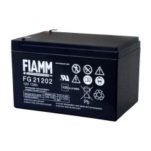 Fiamm FG21202 - Μπαταρία μολύβδου-οξέος 12V/12Ah/faston 6,3mm