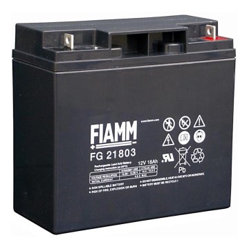 Fiamm FG21803 - Μπαταρία μολύβδου-οξέος 12V/18Ah/oko M5