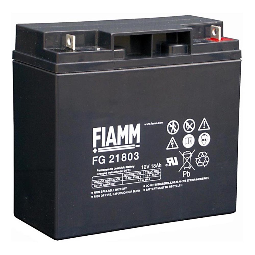 Fiamm FG21803 - Μπαταρία μολύβδου-οξέος 12V/18Ah/oko M5