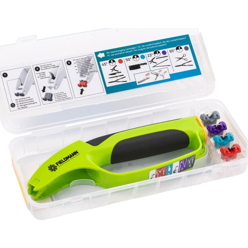 Fieldmann - Ακονιστήρι μαχαιριών και ψαλιδιών 4σε1