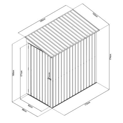 Fieldmann - Αποθήκη κήπου