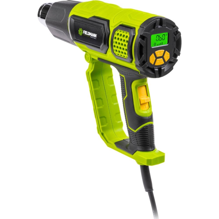 Fieldmann - Πιστόλι θερμού αέρα με αξεσουάρ 2000W/230V