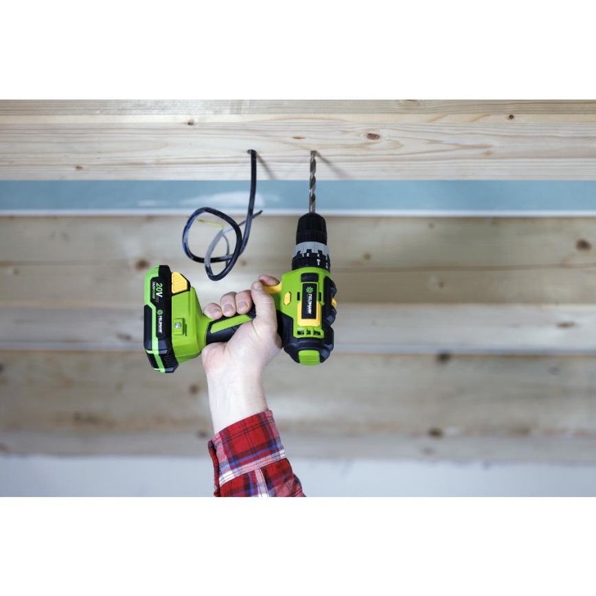 Fieldmann - Επαναφορτιζόμενο κρουστικό δράπανο 20V