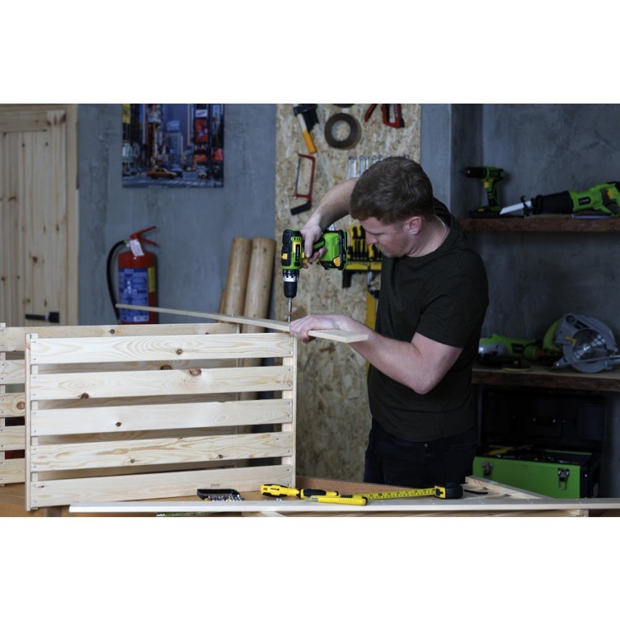 Fieldmann - Επαναφορτιζόμενο κρουστικό δράπανο 20V