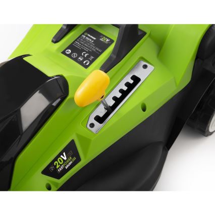 Fieldmann - Επαναφορτιζόμενο χλοοκοπτικό 2x20V