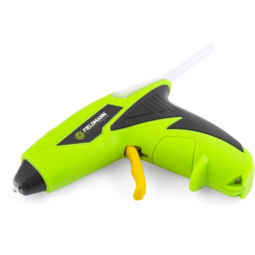 Fieldmann - Ασύρματο πιστόλι θερμοκόλλησης 4V 1500 mAh πράσινο