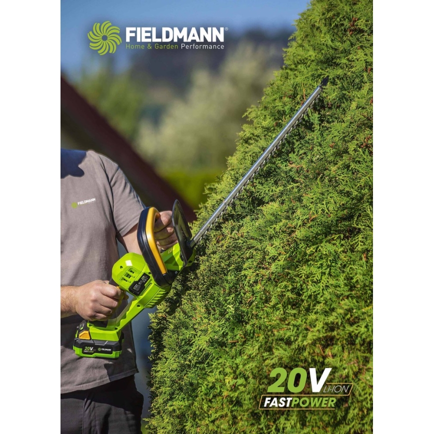 Fieldmann - Επαναφορτιζόμενα ψαλίδια φράχτη 20V