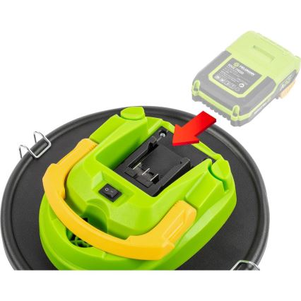 Fieldmann - Επαναφορτιζόμενη σκούπα για στάχτη 150W/20V