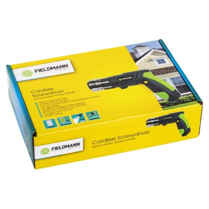 Fieldmann - Κατσαβίδι μπαταρίας 3,6V 1300 mAh