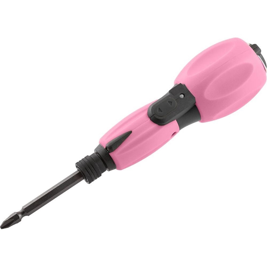 Fieldmann - Κατσαβίδι μπαταρίας 3,6V 800 mAh ροζ