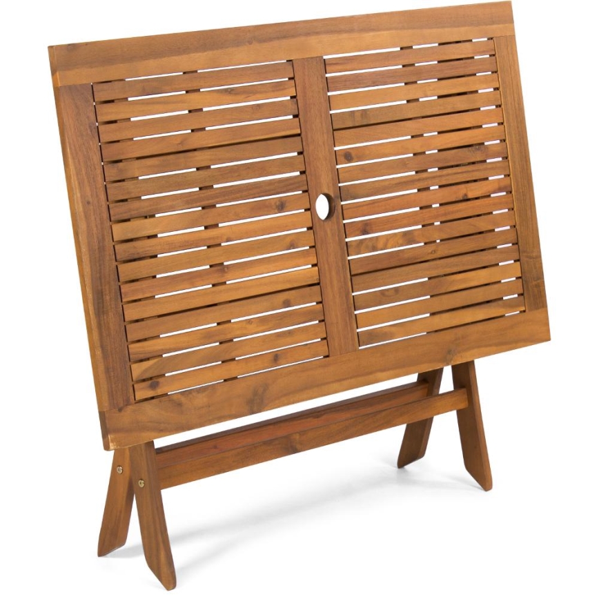 Fieldmann - Πτυσσόμενο τραπέζι κήπου 120x70 cm ακακία