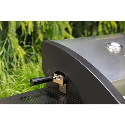 Fieldmann - Υγραερίου ψησταριά με 3 καυστήρες, ματ χρώμιο