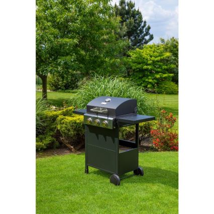 Fieldmann - Υγραερίου ψησταριά με 3 καυστήρες, μαύρο