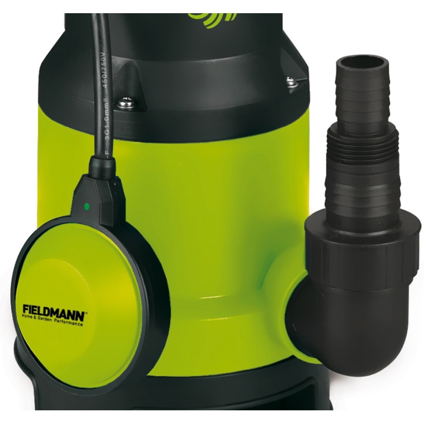 Fieldmann - Υποβρύχια αντλία λυμάτων 750W/230V