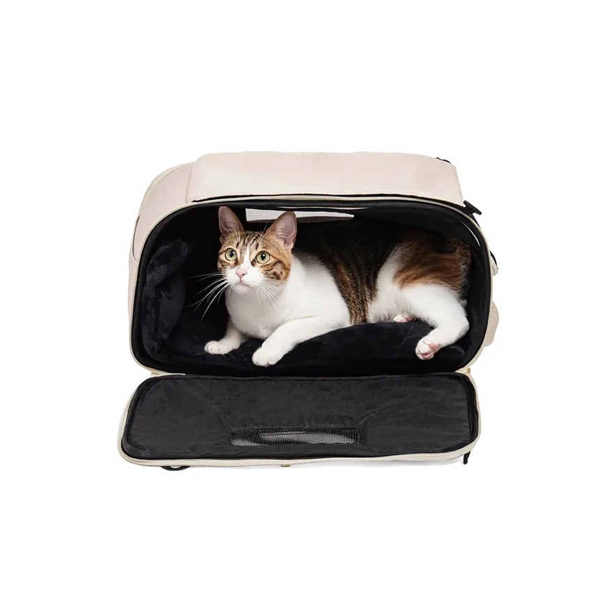 Fikago - Τσάντα μεταφοράς για σκύλους και γάτες TRUFFLE Γκρι