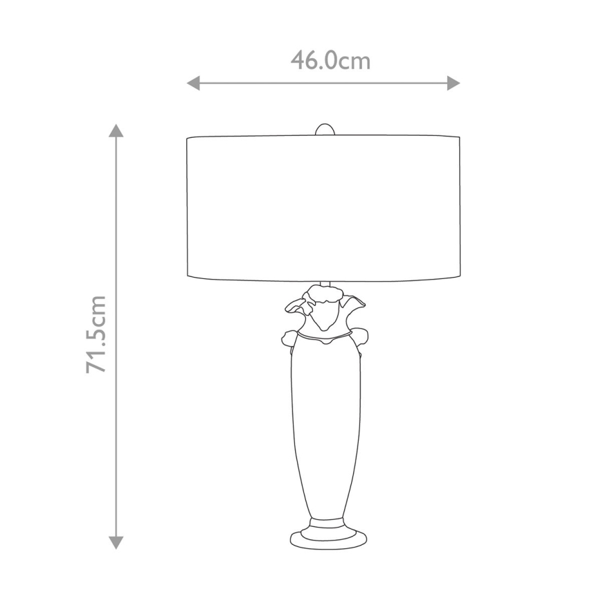 Flambeau - Eπιτραπέζιο φωτιστικό BIENVILLE 1xE27/60W/230V