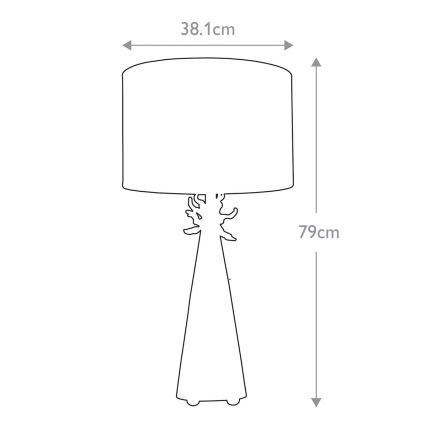 Flambeau - Eπιτραπέζιο φωτιστικό NEO 1xE27/60W/230V