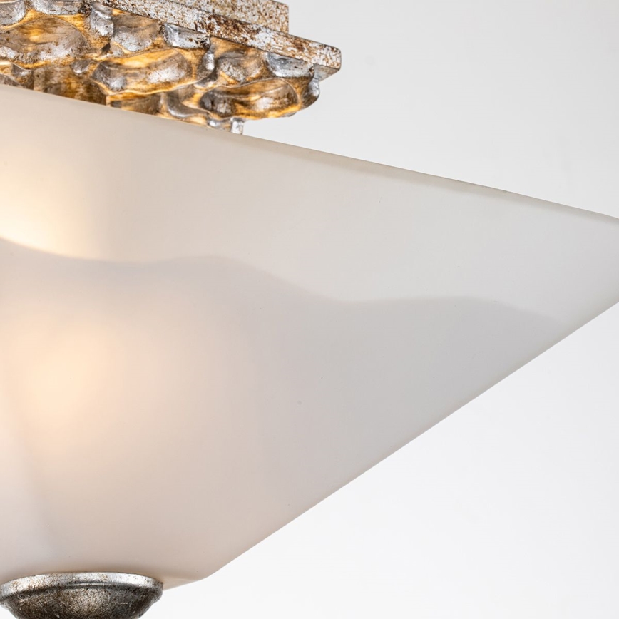 Flambeau - Φωτιστικό οροφής STAR 2xE27/40W/230V χρυσό