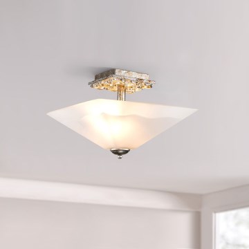 Flambeau - Φωτιστικό οροφής STAR 2xE27/40W/230V χρυσό