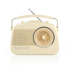 FM Ραδιόφωνο 4,5W/230V μπεζ