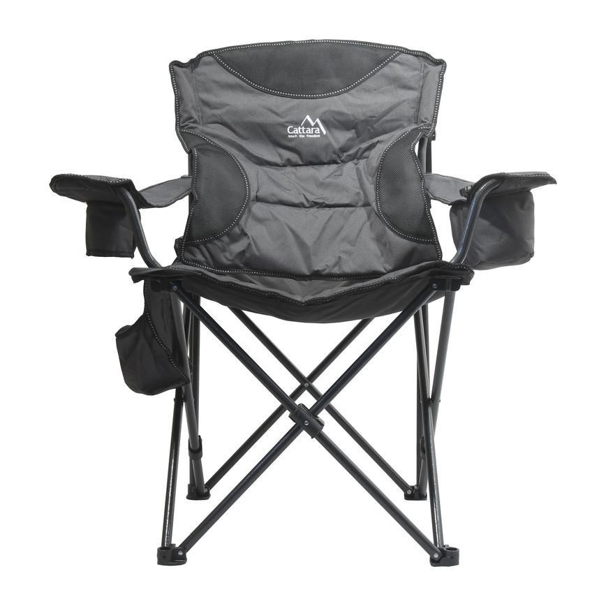 Foldable camping chair γκρι