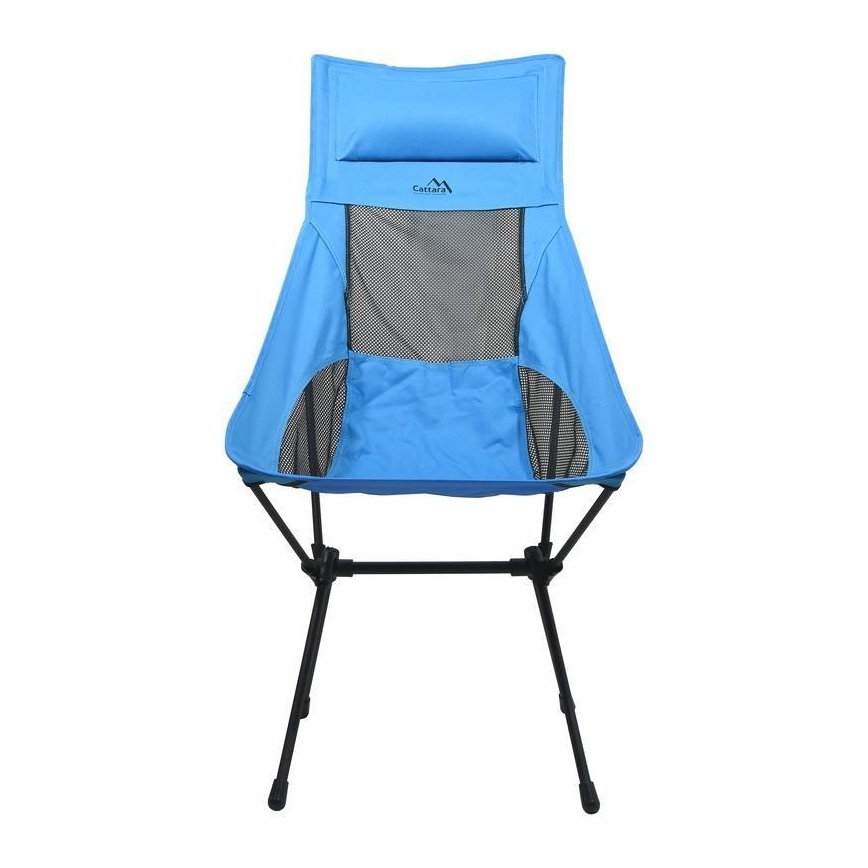 Foldable camping chair μπλε 105 cm