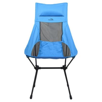 Foldable camping chair μπλε 105 cm