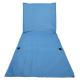 Folding lounger μπλε 160x55 cm