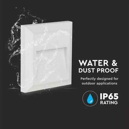 Φως σκάλας LED 1xLED/2W/230V 3000K IP65