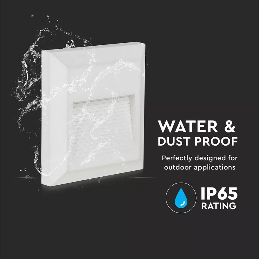 Φως σκάλας LED 1xLED/2W/230V 3000K IP65