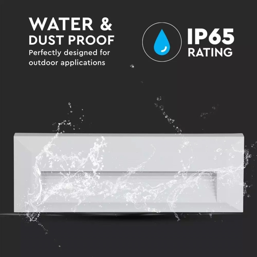 Φως σκάλας LED 1xLED/3W/230V 3000K IP65