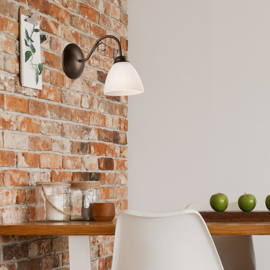 Φως τοίχου ADELLE 1xE27/60W/230V