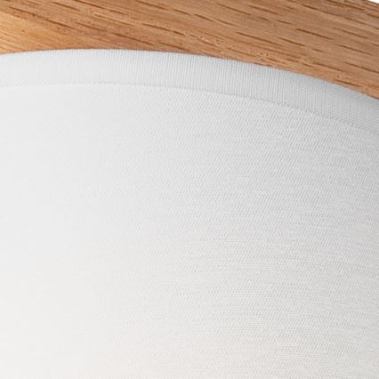 Φως τοίχου ANDREA 1xE27/60W/230V δρυς/λευκό