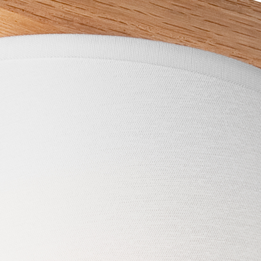 Φως τοίχου ANDREA 1xE27/60W/230V δρυς/λευκό