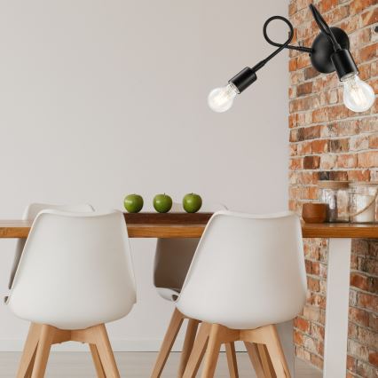 Φως τοίχου HARRY 2xE27/60W/230V