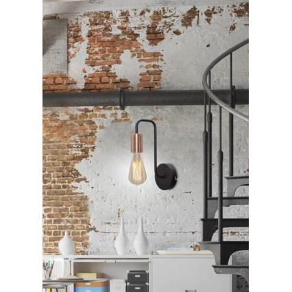 Φως τοίχου HERPE 1xE27/60W/230V