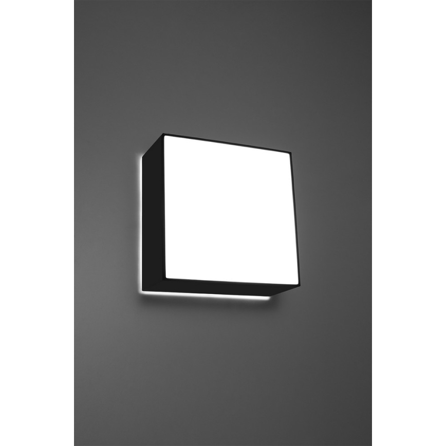 Φως τοίχου HORUS 1xE27/60W/230V μαύρο