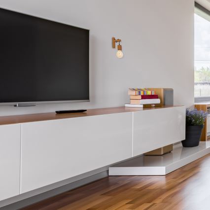 Φως τοίχου JACK 1xE27/40W/230V δρυς