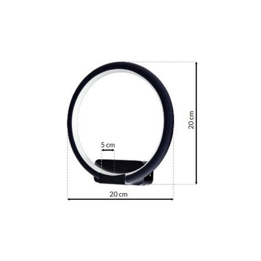 Φως τοίχου LED KING 1xLED/10W/230V