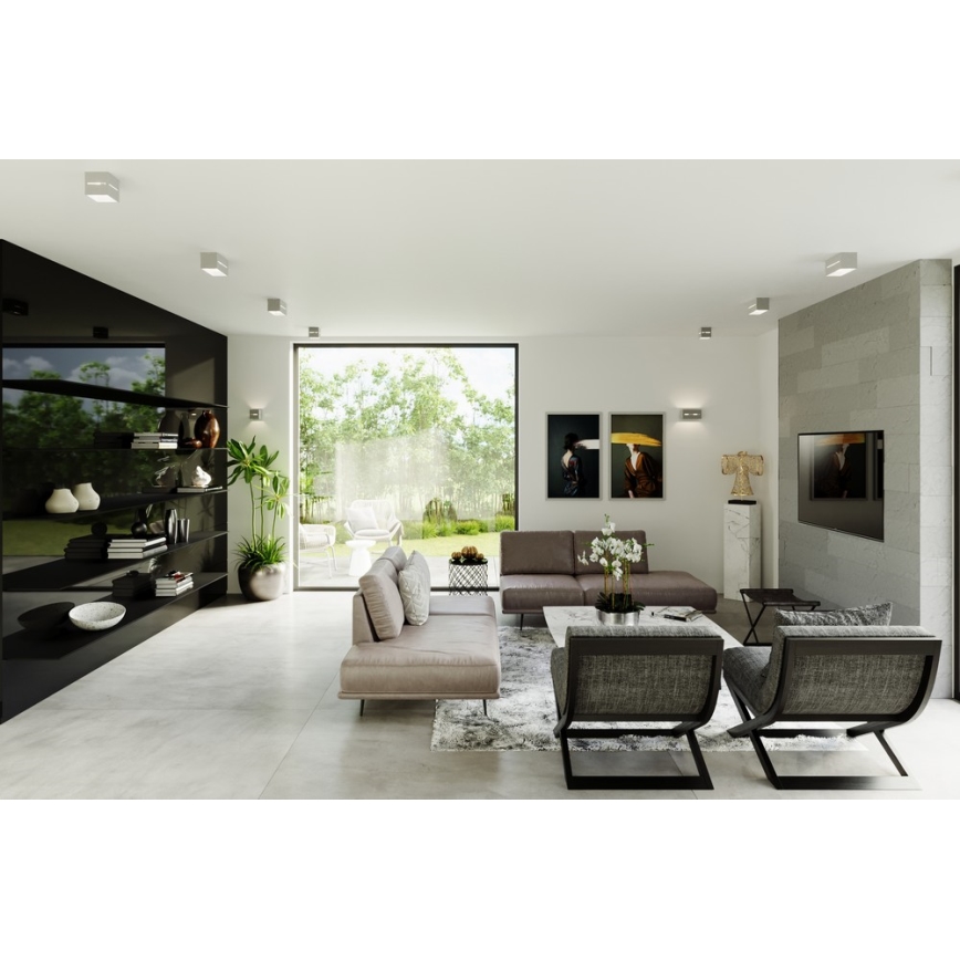 Φως τοίχου LOBO 1xG9/40W/230V γκρι