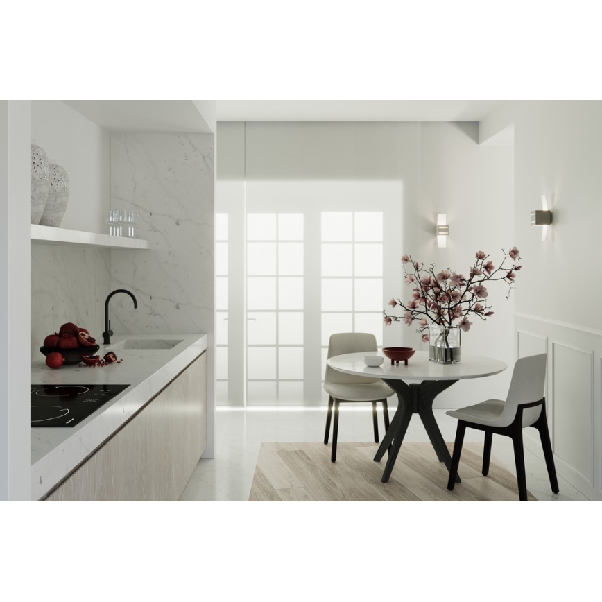 Φως τοίχου LORETO 1xG9/40W/230V γκρι