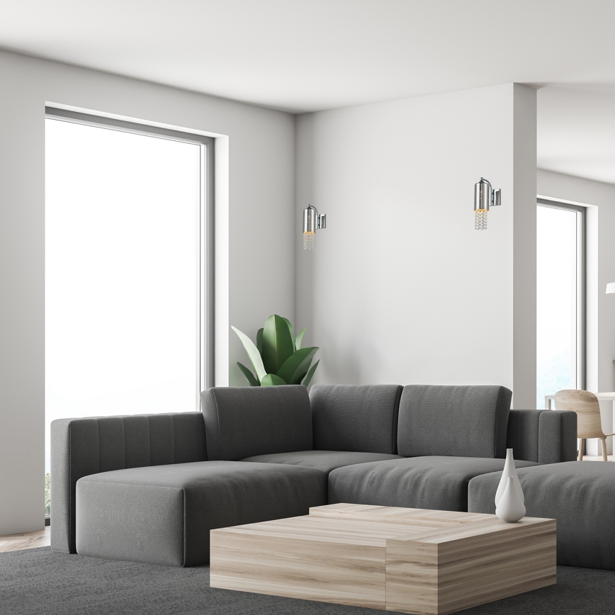 Φως τοίχου MOONLIGHT 1xE14/40W/230V